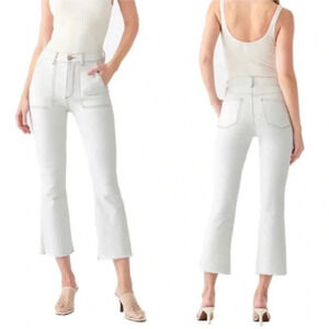 DL 1961 Bridget Instasculpt High-Rise Crop Boot Jeans Size 24